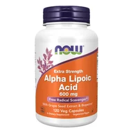Witaminy i minerały - Now Foods NOW Extra Strength Alpha Lipoic Acid 600mg 120vegcaps - miniaturka - grafika 1