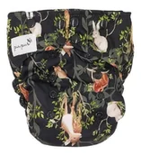 Pieluchy - Pieluszka Z Kieszonką Os Dwurzędowa, Noc W Lesie - miniaturka - grafika 1