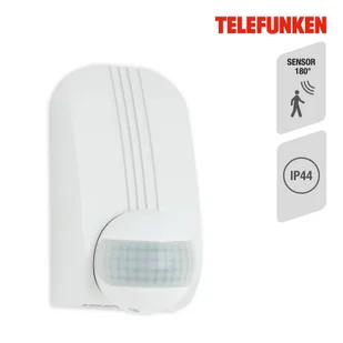 Telefunken Czujnik ruchu Funchal, maks. 1000W LED, biały - Czujniki ruchu i zmierzchu - miniaturka - grafika 2