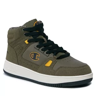 Sneakersy Champion Rebound Mid Winterized Mid Cut Shoe S22131-GS521 Myg/Yellow - Półbuty męskie - miniaturka - grafika 1