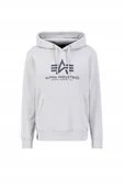 Bluzy męskie - Bluza Alpha Industries Basic Hoody pastel grey M - miniaturka - grafika 1