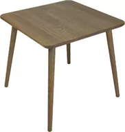 Ławy i stoliki kawowe - Stolik drewniany, dębowy. Kwadratowy stolik kawowy - miniaturka - grafika 1