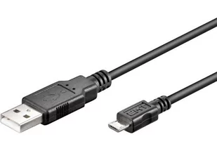 Gembird Kabel USB microUSB 1m Czarny 93918 - Kable USB - miniaturka - grafika 2