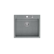 Zlewozmywaki - Quadron HB8304U5-BS_P2O Morgan 110 Silver stone (szary/stalowy) - miniaturka - grafika 1