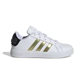 Sneakersy damskie - Dziecięce Sneakersy ADIDAS STAR WARS GRAND COURT 2.0 K IH8034 – Biały - miniaturka - grafika 1