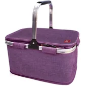 Kosze wiklinowe - Premium Koszyk Termiczny Piknikowy Izolacyjny Ir - miniaturka - grafika 1