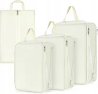 Akcesoria podróżnicze - 4X TORBY KOMPRESYJNE DO PAKOWANIA W PODRÓŻ ZESTAW - miniaturka - grafika 1