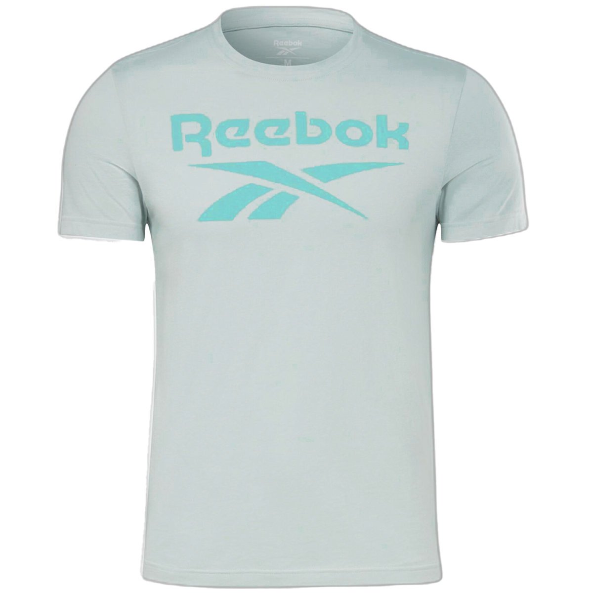 Reebok t-shirt męski klasyczny seledynowy HJ9966 XS