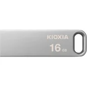 Pendrive - Kioxia USB flash disk, USB 3.0, 16GB, Biwako U366, Biwako U366, srebrny, LU366S016GG4, USB A - miniaturka - grafika 1