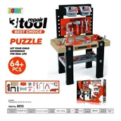 Zabawy w naśladowanie dorosłych - Majesterkowicz Zestaw Narzędzi 64el. - miniaturka - grafika 1