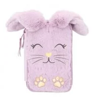 Piórniki - Astra Piórnik potrójny z wyposażeniem bag Fluffy Bunny - miniaturka - grafika 1
