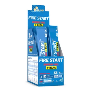 Olimp Fire Start Energy gel smak pomarańczowy 36g - Produkty energetyczne i izotoniki - miniaturka - grafika 1