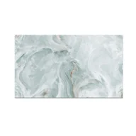 Deski do krojenia - Szklana deska do krojenia HOMEPRINT Zielony marmur 60x52 cm - miniaturka - grafika 1