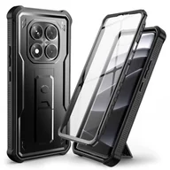 Etui i futerały do telefonów - Tech-Protect Etui pancerne Kevlar Pro do Xiaomi Redmi Note 14 Pro 5G / POCO X7 5G, czarne - miniaturka - grafika 1