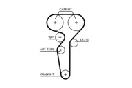 Mechanizmy rozrządu - GATES ZESTAW ROZRZ  KP15685XS Z POMPĄ WODY ALFA GIULIETTA/4C 1,8TBI 13- - miniaturka - grafika 1