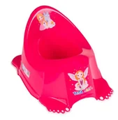 Kosmetyki kąpielowe dla dzieci - Tega Baby Nocnik antypoślizgowy z pozytywką Księżniczka różowy - miniaturka - grafika 1