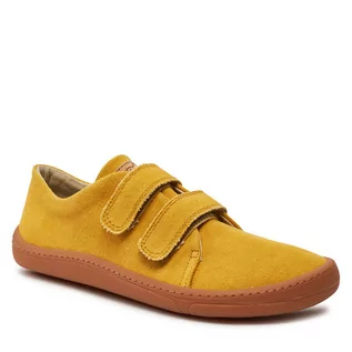 Buty dla dziewczynek - Sneakersy Froddo Barefoot Vegan G3130248-6 DD Yellow 6 - grafika 1