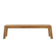 Ławki ogrodowe - Ławka Ogrodowa Akacjowa 160 Cm Jasne Drewno Livorno - miniaturka - grafika 1
