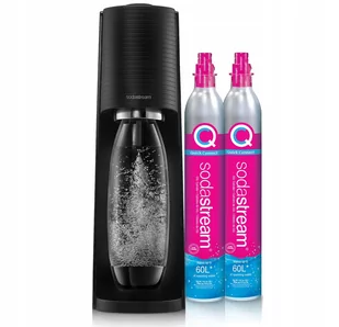 Saturator SodaStream Terra Black Butelka Cylindry - Saturatory - miniaturka - grafika 1