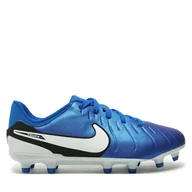 Piłka nożna - Buty do piłki nożnej Nike Jr Legend 10 Academy FG/MG DV4348 400 Niebieski - miniaturka - grafika 1