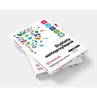 Etykiety do drukarek - Etykiety papierowe samoprzylepne 105x74 mm 100 arkuszy marka BIUROLAND białe /eta4105x074bl/ - miniaturka - grafika 1