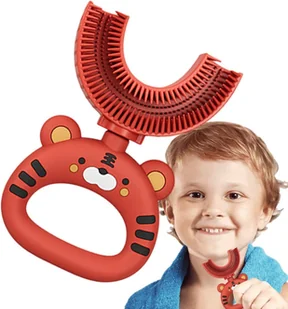 Szczoteczka manualna CZERWONY MIŚ 1-6 lat MASAŻER dziąseł ZĄBKOWANIE - Torby i wózki na zakupy Szczoteczka manualna CZERWONY MIŚ 1-6 lat MASAŻER dziąseł ZĄBKOWANIE - Torby i wózki na zakupy - miniaturka - grafika 1