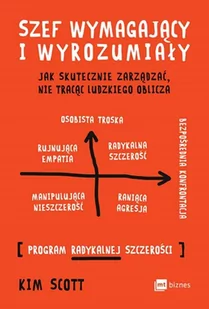 Szef Wymagający I Wyrozumiały Jak Skutecznie Zarządzać Nie Tracąc Ludzkiego Oblicza Kim Scott - Ekonomia - miniaturka - grafika 1