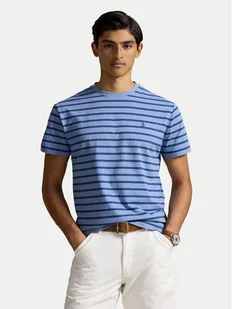 Polo Ralph Lauren T-Shirt 710938134009 Niebieski Custom Slim Fit - Koszulki męskie - miniaturka - grafika 1