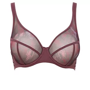Maison Lejaby NUFIT biustonosz ogrodowy, różowy, 95D damski, Różowy, 80D - Biustonosze - miniaturka - grafika 1