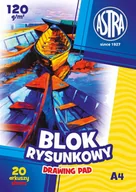Szkolne artykuły papiernicze - Astra Bloki rysunkowe A4 120 g/m3 - miniaturka - grafika 1