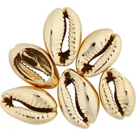 Przekładki do segregatorów - Asortyment Charms dystansujący Shell - Złoty - 6 szt - miniaturka - grafika 1