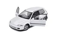 Samochody i pojazdy dla dzieci - Solido Honda Civic Eg6 1991 Frost White 1:18 1810401 - miniaturka - grafika 1