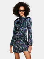 Sukienki - Sisley Sukienka codzienna 4RTMLV046 Kolorowy Slim Fit - miniaturka - grafika 1