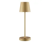 Lampy ogrodowe - Brilliant - dotykowa, ładowalna, ściemnialna lampa stołowa LED ELORA LED/2,5W/5V 2700K IP44 złota - miniaturka - grafika 1