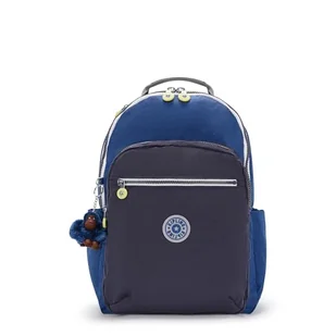 Kipling Seoul, Duży Plecak, 20.5 x 35 x 44 cm, Fantasy Blue Bl (Niebieski) - Plecaki - miniaturka - grafika 1