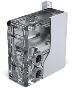 PHANTEKS Glacier EZ-Fit 120RES-DDC Body DDC-Reservoir, ARGB - 120mm, weiß PH-GEF_RES120-DDC-B_DWT - Chłodzenie wodne - miniaturka - grafika 1