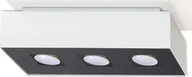 Lampy sufitowe - Lampa sufitowa Lumes Nowoczesny plafon E775-Mons - biały - miniaturka - grafika 1