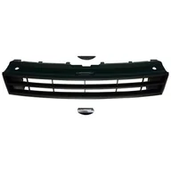Atrapy i grille samochodowe - Grill bez logo marki, kompatybilny z Volkswagen Polo 6R 2009-2014 – czarny - miniaturka - grafika 1