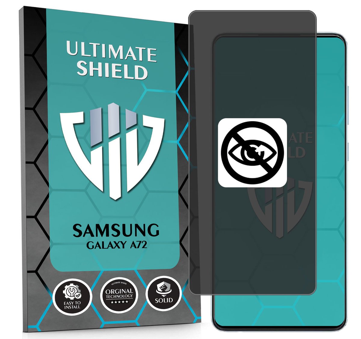 NAJLEPSZA FOLIA 5D ANTYSZPIEGOWSKA DO SAMSUNG GALAXY A72 HYDROŻELOWA MATOWA