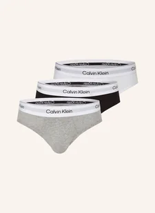 Calvin Klein Bokserki Icon Cotton Stretch, 3 Szt. grau - Majtki damskie - miniaturka - grafika 1