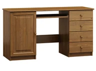 Dom i wnętrze OUTLET - OUTLET - Biurko drewniane CONRADO głębokość 48cm dąb - miniaturka - grafika 1