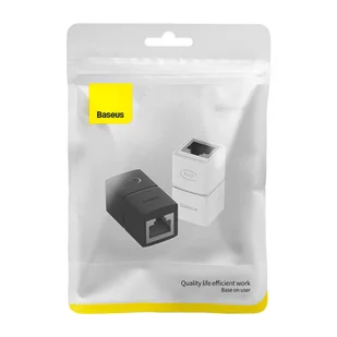 Złączka sieciowa Baseus, 2 sztuki, AirJoy series (czarny) - Adaptery i przejściówki - miniaturka - grafika 9