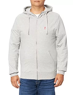 Revolution Bluza męska 2057, szary-mel, XL, Grey-Mel, L - Bluzy męskie - miniaturka - grafika 1