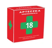 Zestawy upominkowe - Pudełko Prezentowe na 18 Urodziny dla Dziewczyny Chłopaka APTECZKA - miniaturka - grafika 1