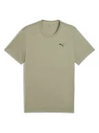 Koszulki sportowe męskie - Puma Koszulka funkcyjna w kolorze khaki - miniaturka - grafika 1