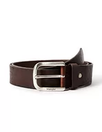 Paski - Wrangler Męski pasek Easy Belt, Brązowy (Brown 85), 105 - miniaturka - grafika 1