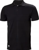 Odzież robocza - Helly Hansen T-shirt HELLY HANSEN Manchester Polo, black L - miniaturka - grafika 1