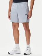 Spodenki męskie - adidas Szorty sportowe Train Essentials Woven Training JX2716 Szary Regular Fit - miniaturka - grafika 1