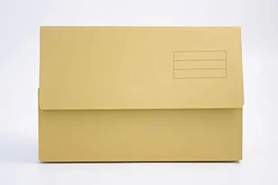 Exacompta Guildhall zwykły portfel na dokumenty, 34,5 x 24,5 cm, 250 g/m² - żółty, opakowanie 10 - Portfele - miniaturka - grafika 1
