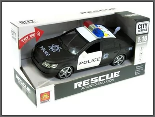Hipo Policja św/dźw 24cm w pudełku WY560B - Samochody i pojazdy dla dzieci - miniaturka - grafika 1